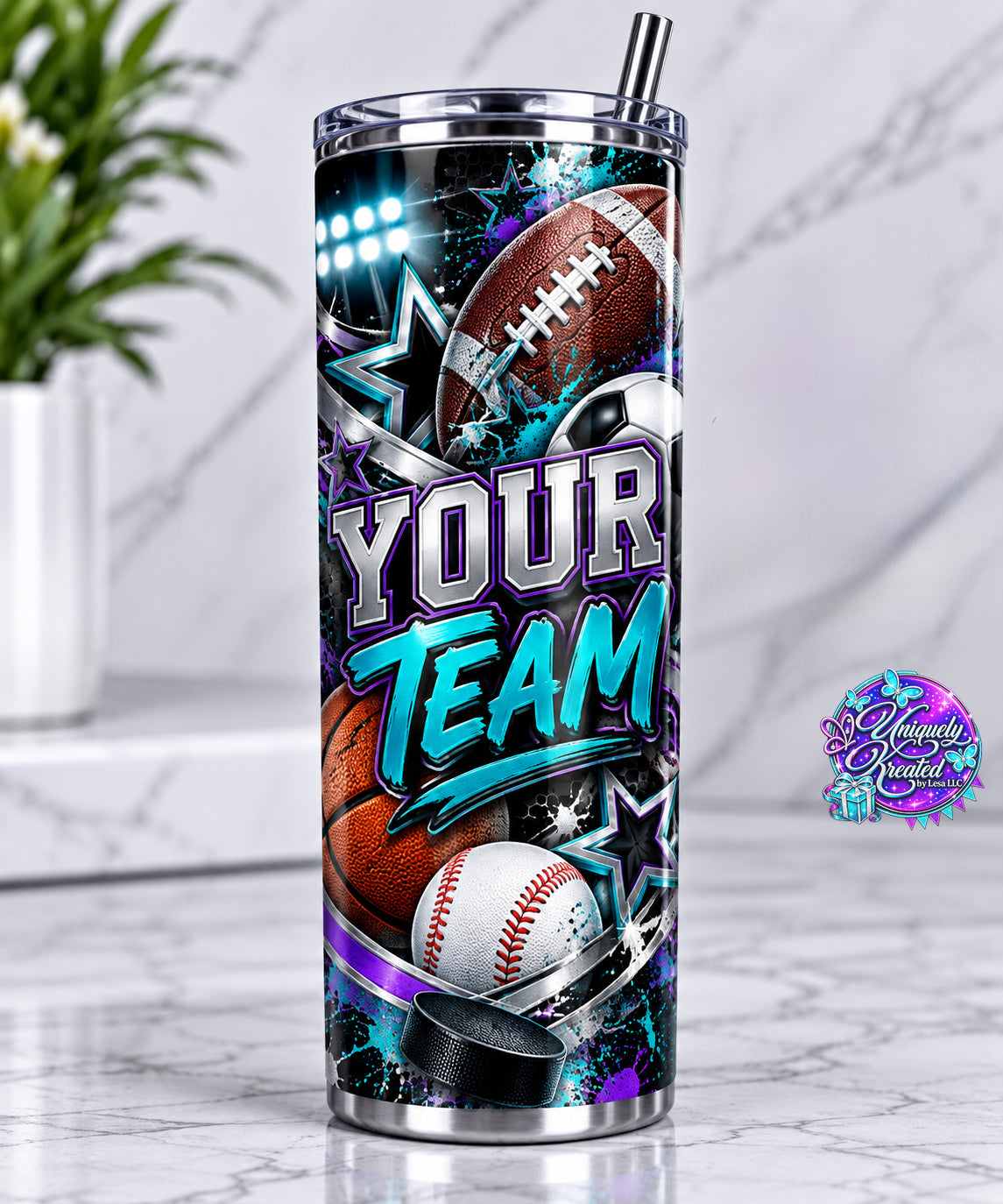 $20 Holla Sports Tumbler