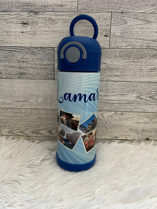 Kids Tumbler Personalized Custom Order with Name and Photos