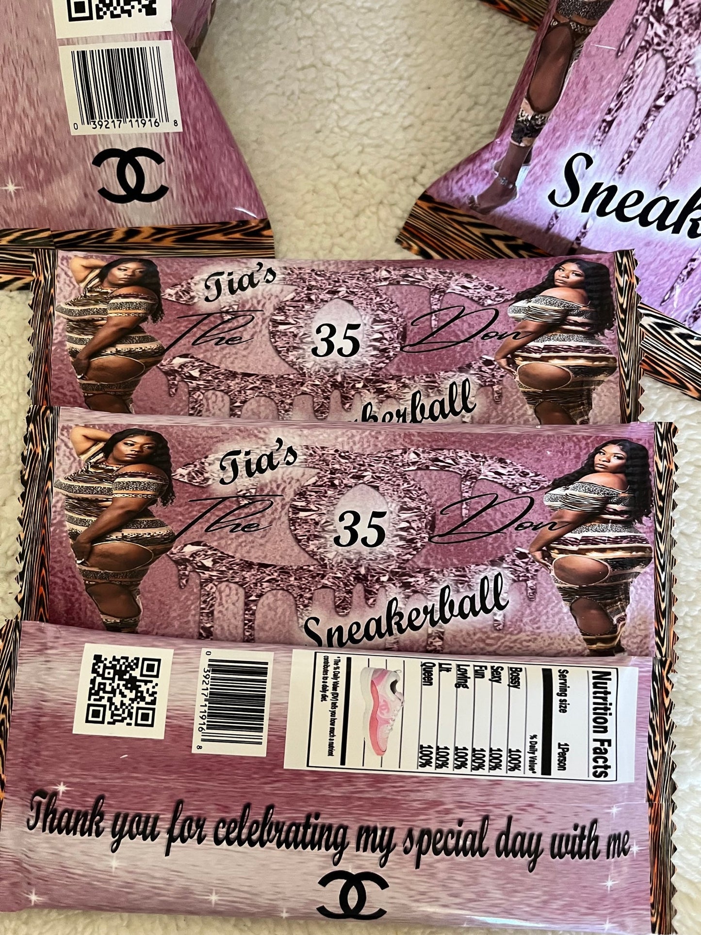 Personalized Candy Bars – Custom Hershey Wrappers for Parties, Sold by Dozen