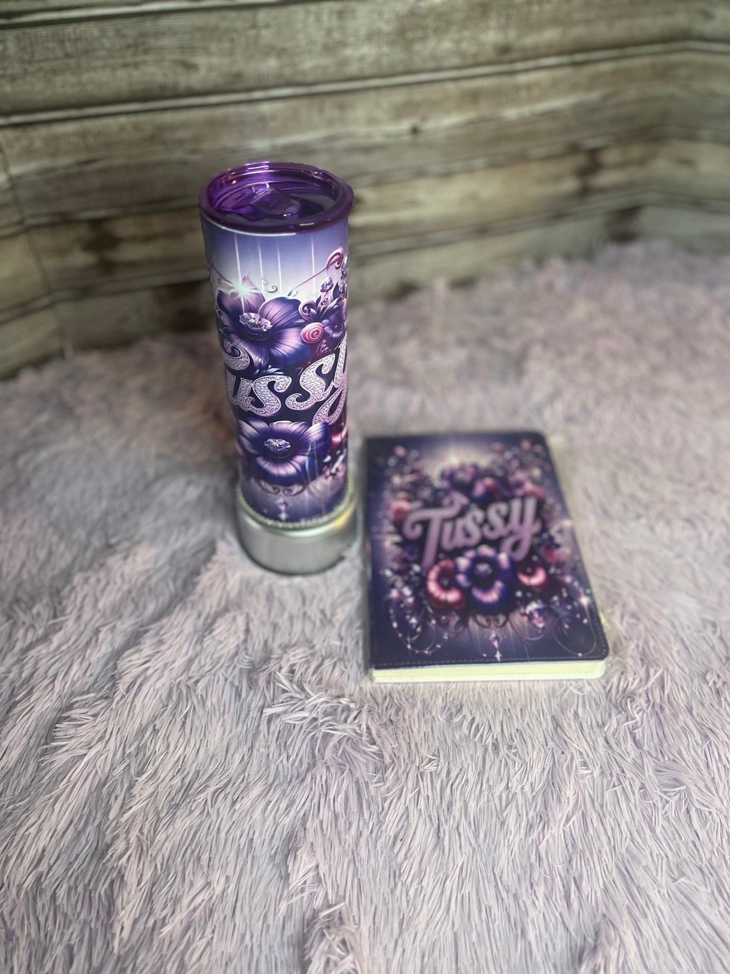 Custom Journal & 20oz Stainless Steel Tumbler Set – Personalized Gift