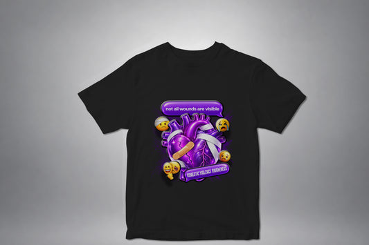 Not All Wounds Are Visible | Awareness Tee