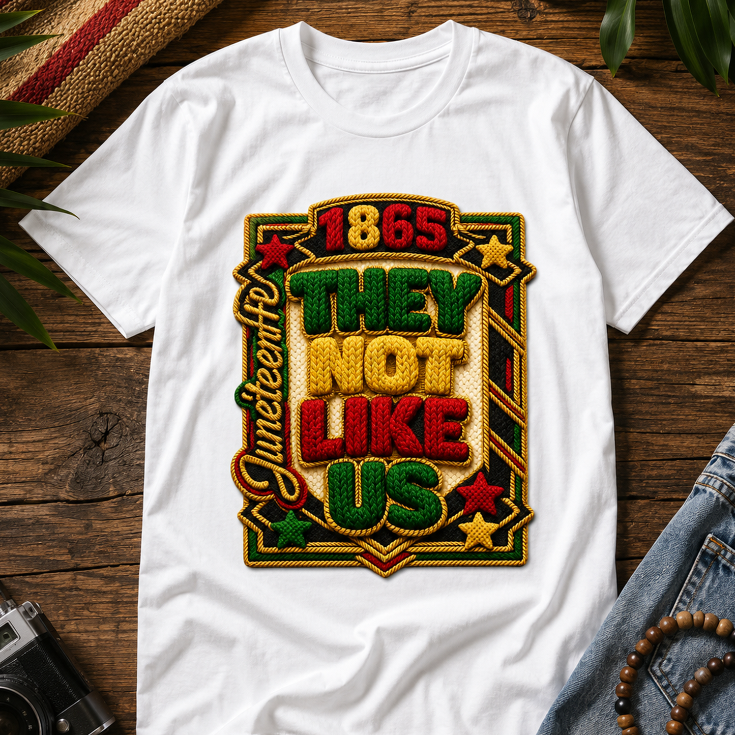 They Not Like Us Juneteenth 1865 T-Shirt